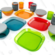 GSI Outdoors Infinity Deluxe 4 Person Dish Set, $70